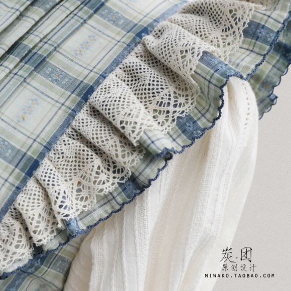 SOLD - Lolita Dorothy Country Baby Doll OP Dress BNT Set - Picture 4 of 8